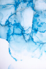 Ink, paint, abstract. Closeup of the painting. Colorful abstract painting background.