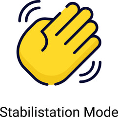 hand gesture  vector icon , photography and digital art for web design