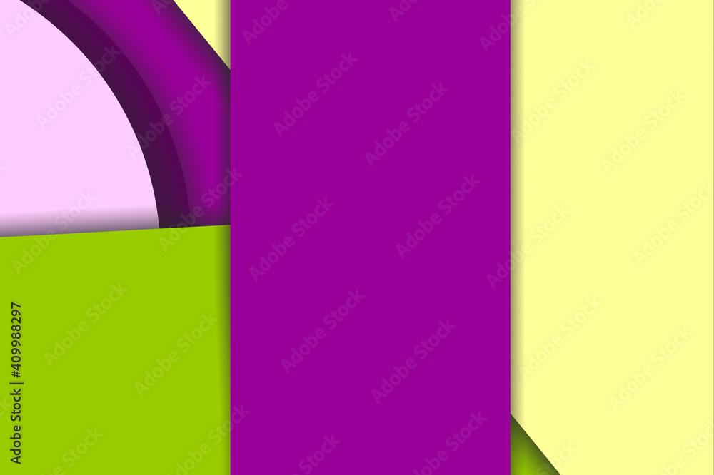 Poster abstract background. digital design. material design. stock vector.