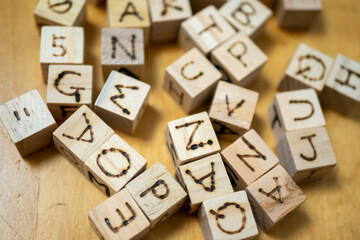 英語のサイコロ