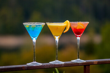 cocktail in the bar