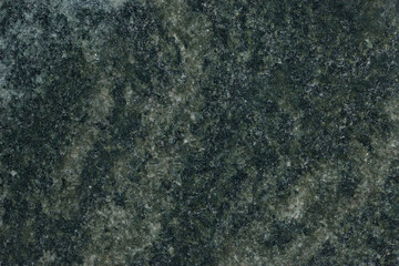 polished and waxed granite, olive green color