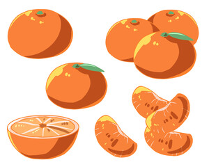 みかん　線無し