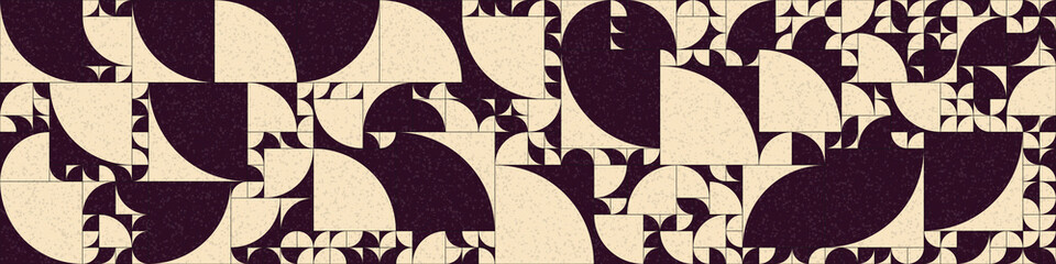 Abstract Geometric Pattern generative computational art illustration