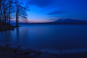 大沼公園　北海道駒ケ岳