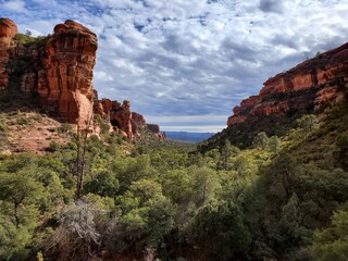 Fay Canyon in Sedona Wide