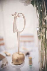 wedding table setting