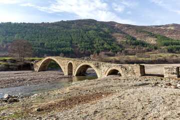 Roman bridge near village of Nenkovo, Bulgaria