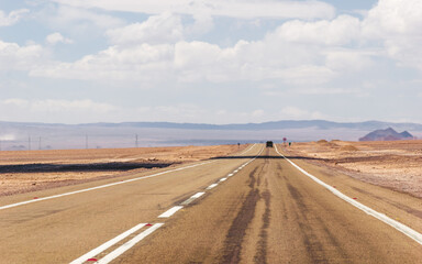 Desert, mountains, landscape