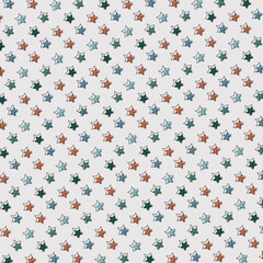Pattern or background with multi-colored stars for the design.