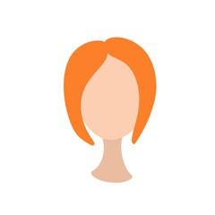 Hair on dummy