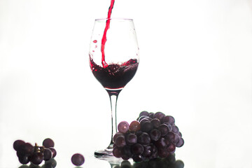 Wine and grapes