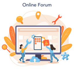 Mobile app development online service or platform