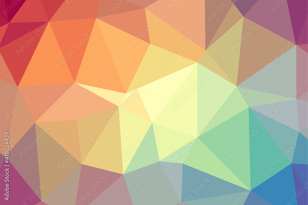 Poster abstract geometric rumpled triangula background low poly style. vector illustration graphic backgrou
