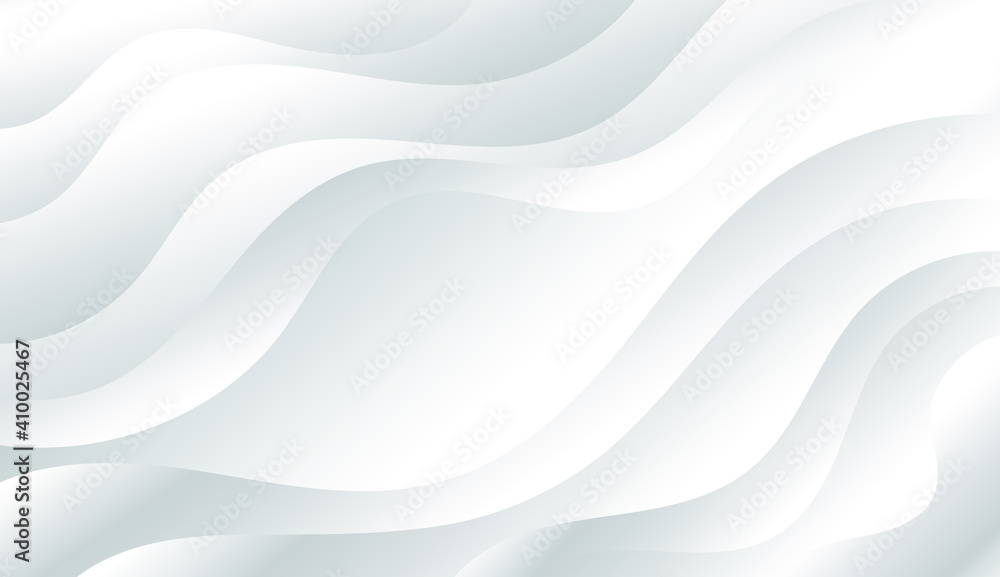 Poster white abstract paper carve template background. modern origami design template. 3d paper layers. mod