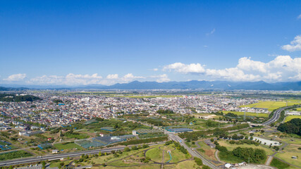 《山形県》寒河江市の街並み