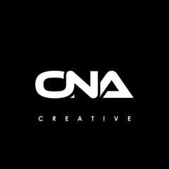 ONA Letter Initial Logo Design Template Vector Illustration - obrazy, fototapety, plakaty