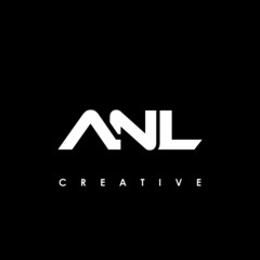 ANL Letter Initial Logo Design Template Vector Illustration © makrufi