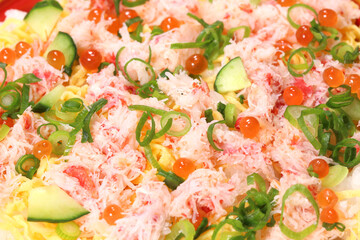 ずわい蟹ちらし