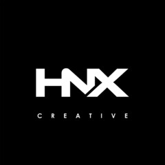 HNX Letter Initial Logo Design Template Vector Illustration