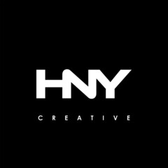 HNY Letter Initial Logo Design Template Vector Illustration © makrufi