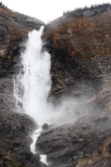 WaterFalls on The mountains Near Banff, Alberta