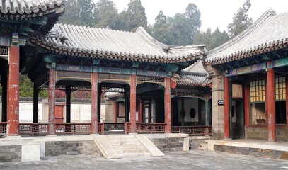 Chinese architecture in the Summer Palace, Beijing