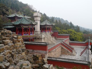 Terrace of the Summer Palace, Beijing.