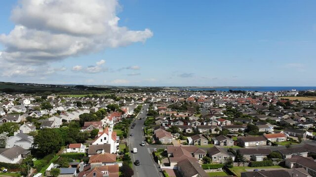 Port Erin, Isle of Man Aerial View