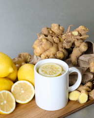 lemon ginger tea