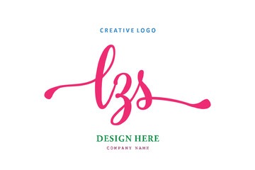 LZS lettering logo is simple, easy to understand and authoritative