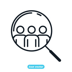 Business teamwork icon. team group human symbol simple vector illustration