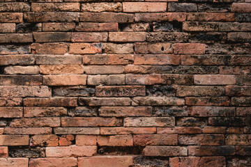 red brick wall
