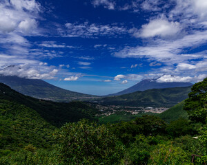 Obraz premium mountains and clouds