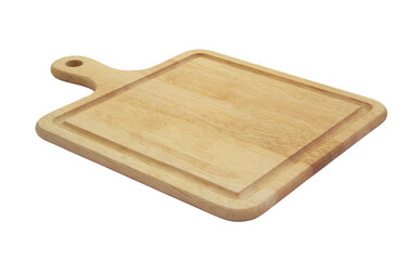 Cutting board isolated on white background	