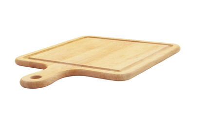 Cutting board isolated on white background	