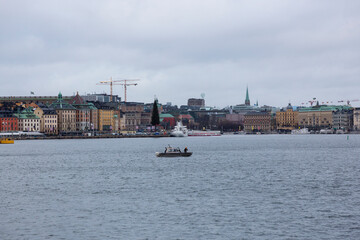 View of the central part of Stockholm.