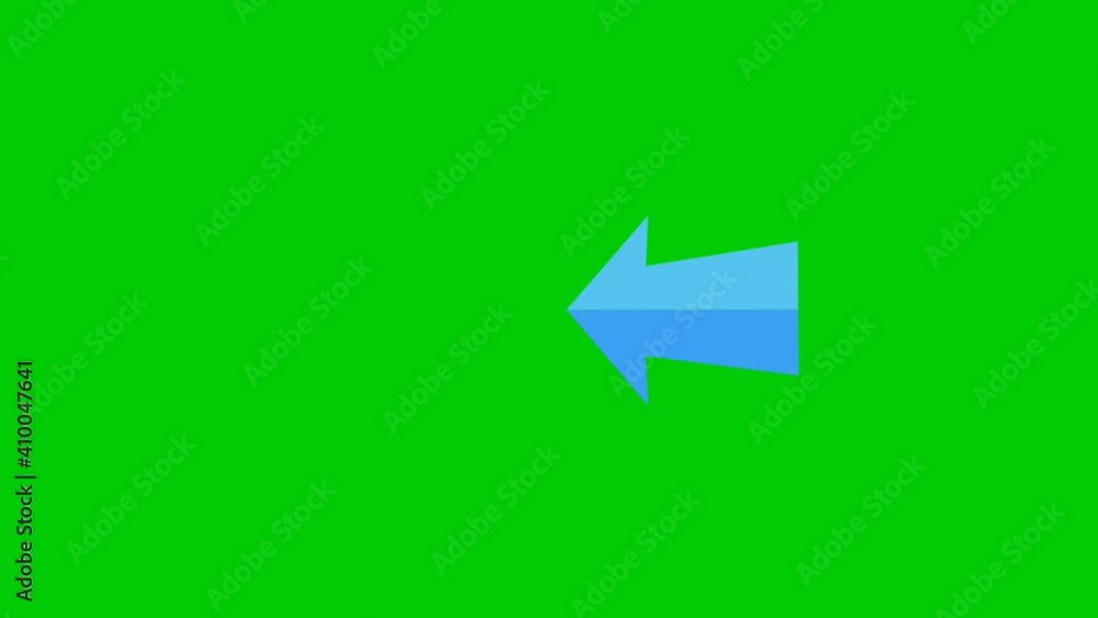 Aufkleber flat arrows on the green screen so you can easily insert them into your scene or video.