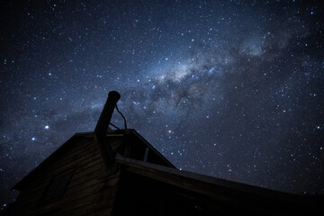 Starry night in the Australian outback