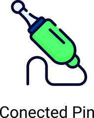 audio jack vector icon , photography and digital art for web design