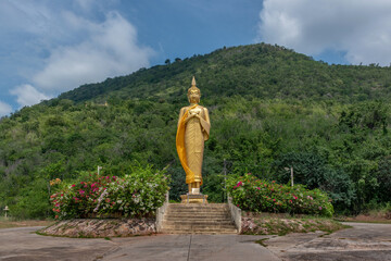 Buddha statue landscape Mountain in Thailand temples