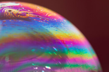 rainbow in the planet