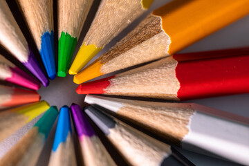 Fototapeta premium color pencils