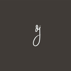 dj initial signature handwriting logo isolated black