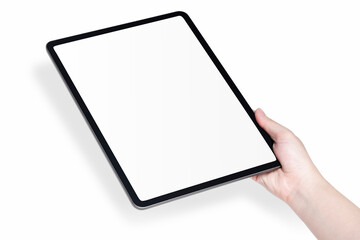 Digital tablet mockup online learning