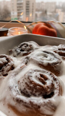 cake with chocolate