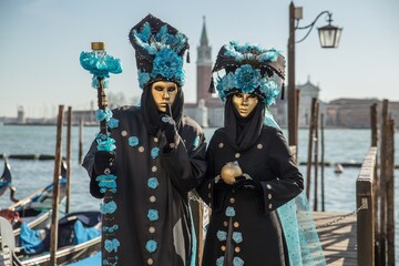 Obraz premium Mask in carnival of Venice