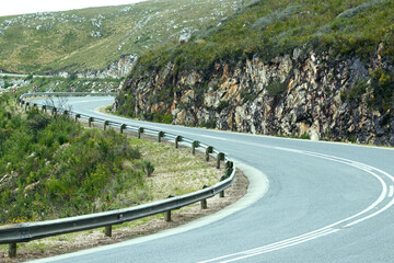 Road on top of Mountain Pass
