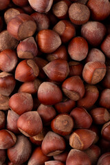 delicious hazelnuts that are always heaped together