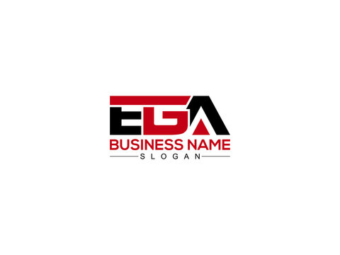 Letter EGA Logo Design For All Kind Of Use
